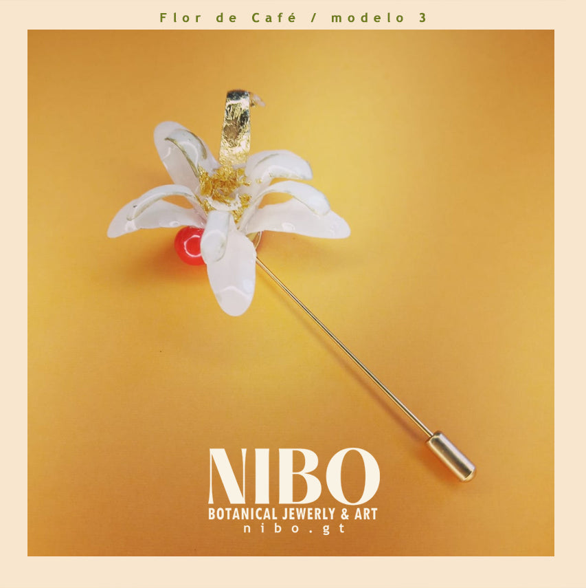 Broche de Alfiler / Café