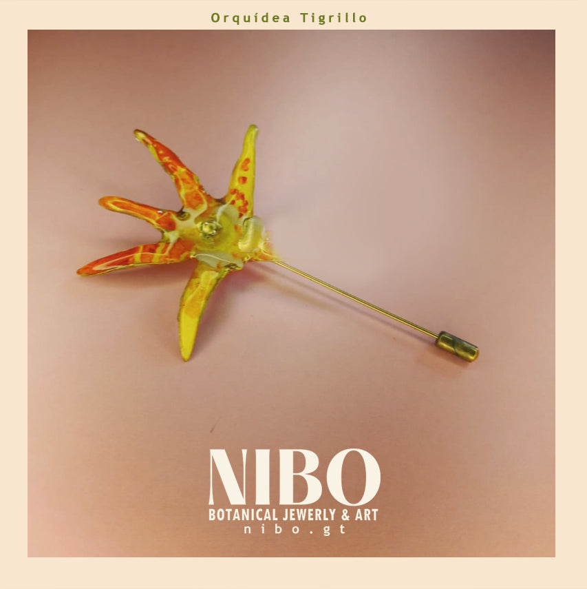 Broche de Alfiler / Tigrillo