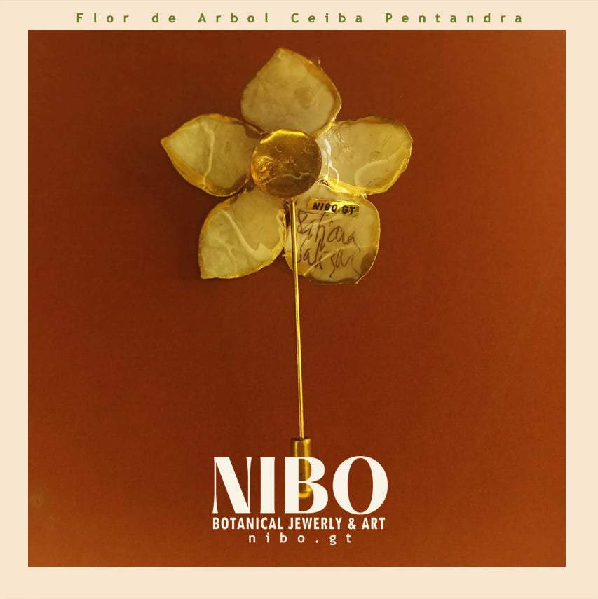 Flor de Ceiba / Broche de Alfiler