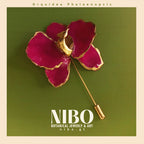Orquídea Phalaenopsis / Broche de Alfiler