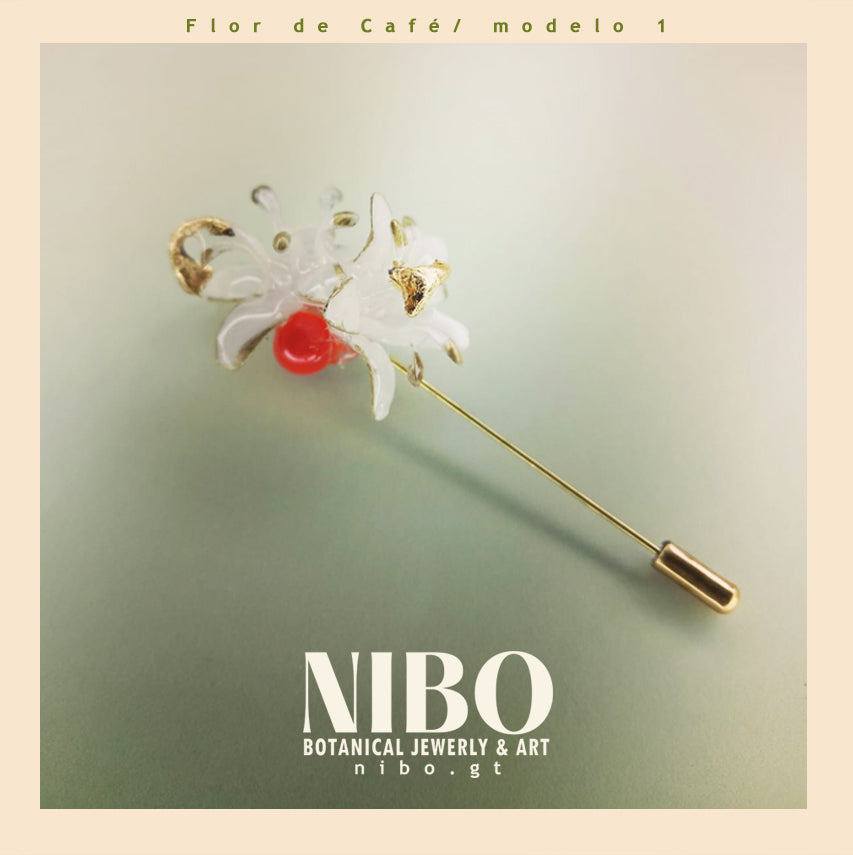 Broche de Alfiler / Café
